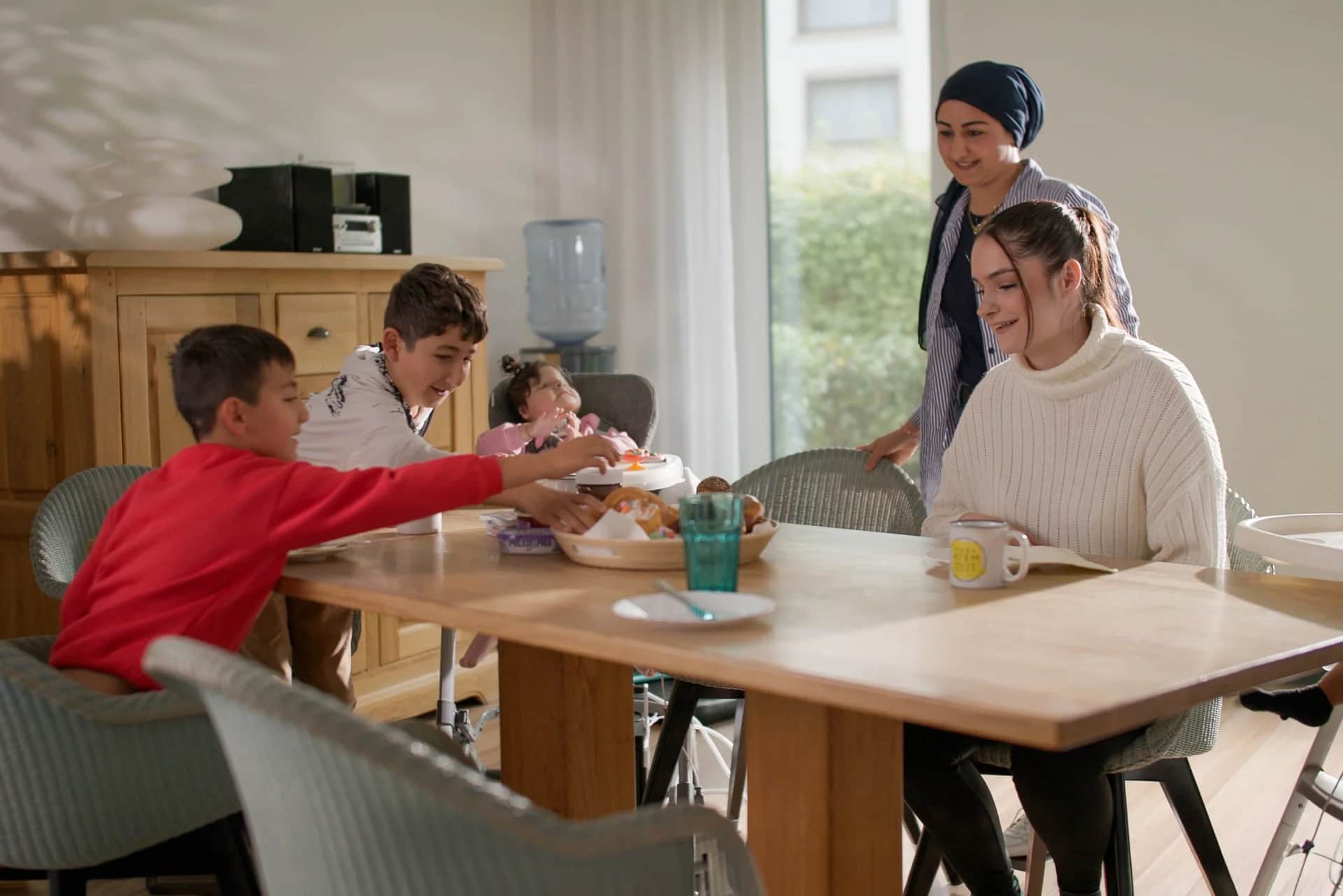 Wohnliche, familiäre Atmosphäre im Haus Atemzeit